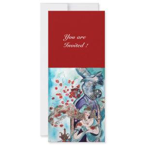 TURKISH FAIRY TALE ,bright red blue white