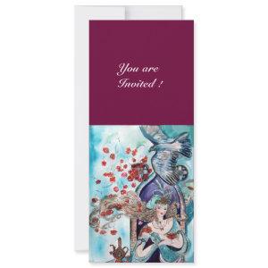 TURKISH FAIRY TALE ,bright red blue white purple