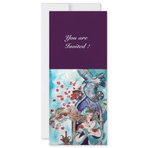 TURKISH FAIRY TALE ,bright red blue white purple