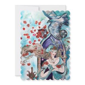 TURKISH FAIRY TALE Teal Blue Gold Sparkles