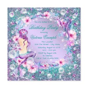 Under the Sea Mermaid Birthday Party