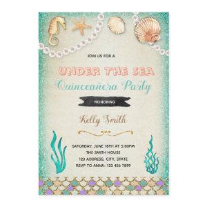 Under the sea quinceanera party