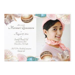Under the Sea Quinceanera Seashells Photo