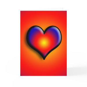VALENTINE LOVE  VENETIAN MASQUERADE HOLIDAY CARD