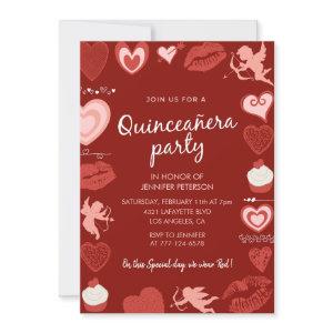Valentines day quinceanera  angel