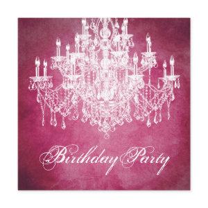 Vintage Chandelier Womans 40th Birthday Party