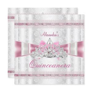 Vintage Damask Quinceanera 15th Birthday Party