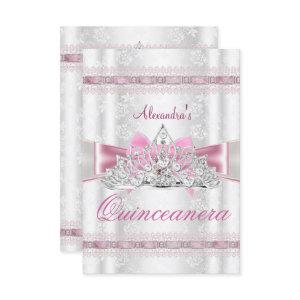 Vintage Damask Quinceanera 15th Birthday Party sml