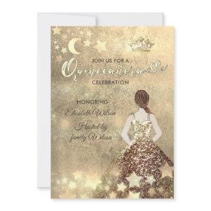 Vintage  gold celestial  Quinceañera