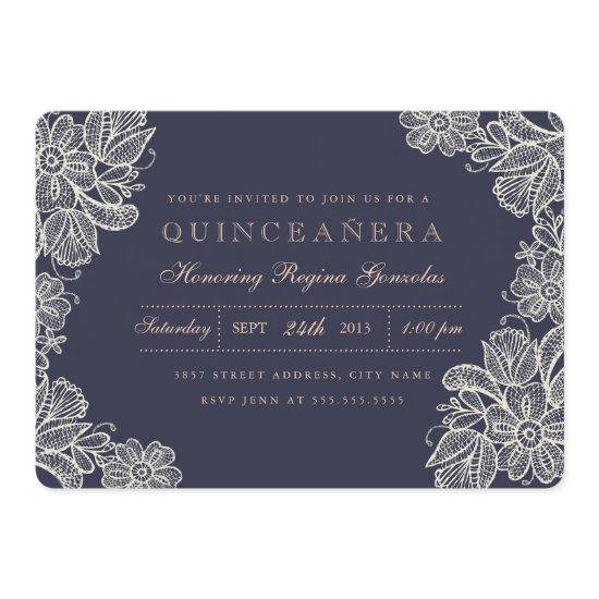 Vintage Lace Quinceañera