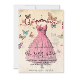 Vintage Rose Gold Princess Dress Photo Quinceanera