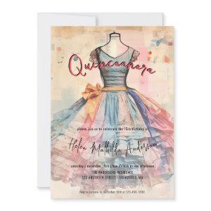 Vintage Rose Gold Princess Dress Photo Quinceanera