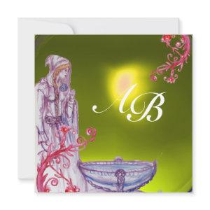 VIVIEN MONOGRAM yellow topaz