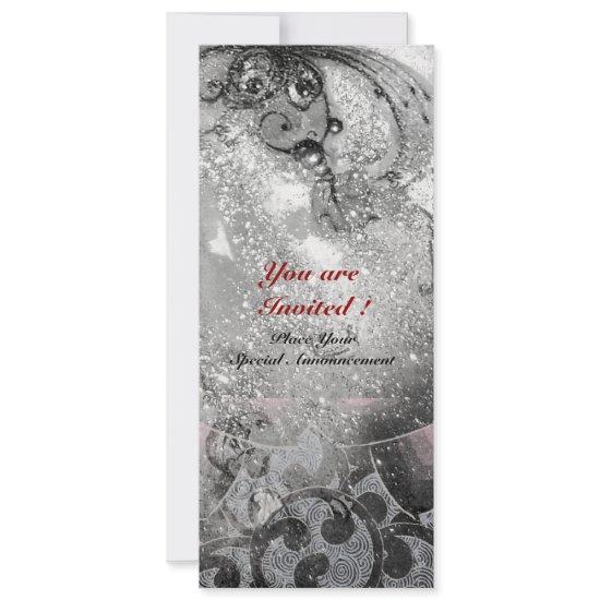 WAVES bright ice metallic black white sparkles