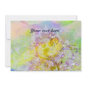 WAVES , bright purple green blue pink gold sparkle