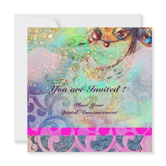 WAVES , bright violet blue green pink gold sparkle