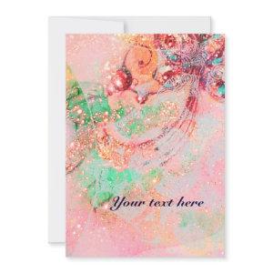 WAVES RUBY, bright red  blue pink gold sparkles