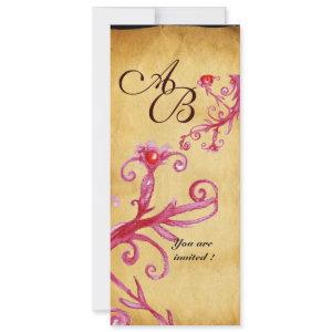 WAX SEAL  MAGIC BERRIES  MONOGRAM,Parchment
