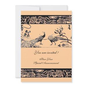 WEDDING LOVE BIRDS ,black and white pink