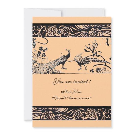 WEDDING LOVE BIRDS ,black and white pink
