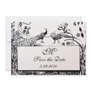 WEDDING LOVE BIRDS MONOGRAM,black,gold metallic