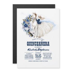 Western Country 15th Birthday Quinceañera Magnetic