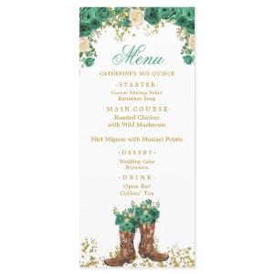 Western Green Hunter Charra Mis Quince Menu