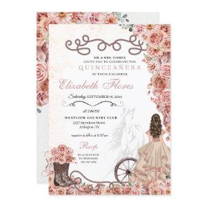 Western Rose Gold Princess Charra Quinceañera