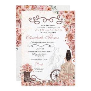 Western Rose Gold Princess Charra Quinceañera