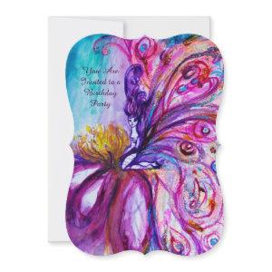 WHIMSICAL CUTE FLOWER FAIRY IN PINK,GOLD SPARKLES