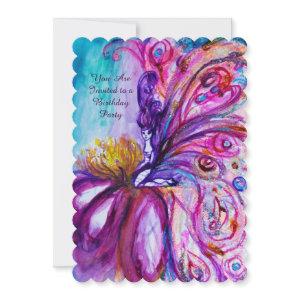 WHIMSICAL CUTE FLOWER FAIRY IN PINK,GOLD SPARKLES