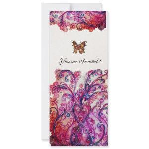 WHIMSICAL FLOURISHES bright red pink purple white