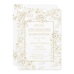 White and Gold Quinceañera Party