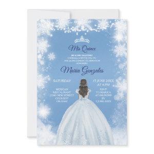 White Winter Holiday Mexican Sweet 16th Birthday