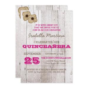 Whitewash Plum Quinceañera