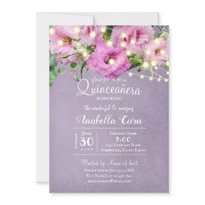 Wild Rose Garden | Lilac Quinceañera