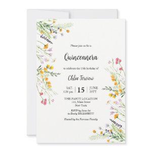 Wildflower Quinceañera elegant