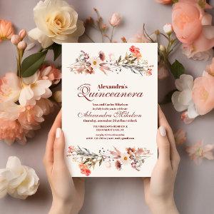 Wildflowers Botanical Garden Quinceanera Birthday