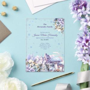 Winter Wonderland Fairytale Quinceañera Acrylic