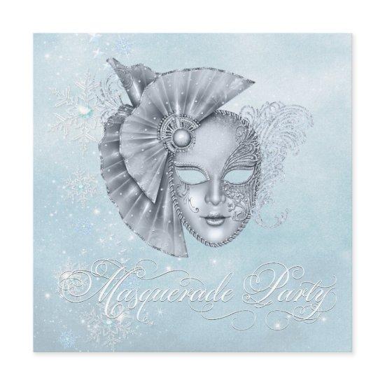 Winter Wonderland Masquerade Party