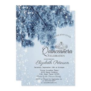 Winter Wonderland,Snow,Snowflakes Quinceañera
