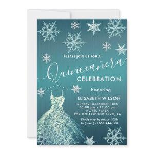 Winter wonderland snowflakes  Quinceañera