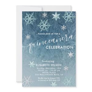 Winter wonderland snowflakes  Quinceañera