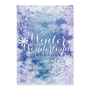 Winter Wonderland Theme QUINCEAÑERA Birthday