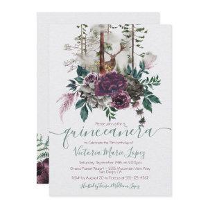 Woodland Forest Quinceañera 15th Birthday