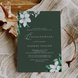 Woodland Greenery | Hunter Green Quinceañera
