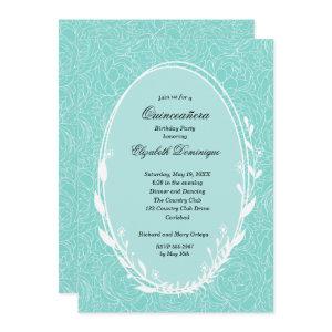 Wreath Floral Quinceañera Birthday