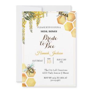 Yellow Bride to Bee Bridal shower