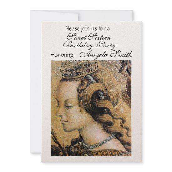 YOUNG PRINCESS SWEET 16  PARTY Gold Metallic