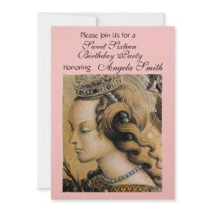 YOUNG PRINCESS SWEET 16 PARTY Gold Pink